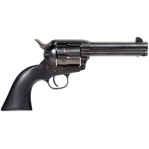 Taylors and Company 555161 Devil AnseRevolver Single 45 Colt (LC) 4.75 6 Rd Black Wood Grip Blued
