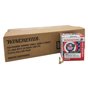 Bulk WINCHESTER USA CP CASE HP Ammo