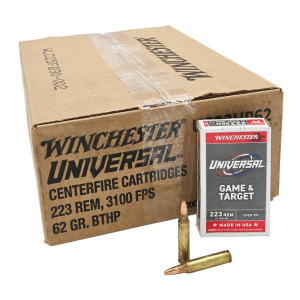 WINCHESTER 223 Rem 62 Open Tip Fmj Ammunition 1000 Rd Case
