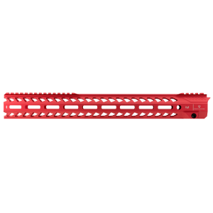 Strike STRIKERAIL Strike Rail AR-15 Red Aluminum 17 M-LOK