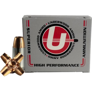 UNDERWOOD AMMO .40S&W 140GR. MAXIUM EXPANSION 20-PACK