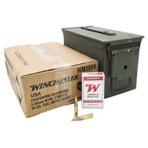Bulk Winchester USA M193 WAMMO CAN FMJ Ammo