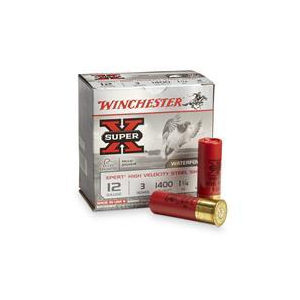 Winchester Ammo WEX123H2 Super X Xpert High Velocity 12 Gauge 3 1 1/4 oz 2 Shot 25 Bx/ 10 Cs