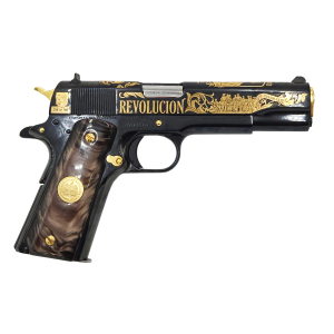 Colt SK Customs Government Model 1911 Presidente Madero, 38 Super, 5 Barrel, 1-9rd Magazine, Pistol