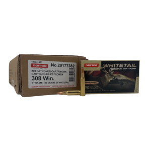 Norma White Tail SP PSP CASE Ammo