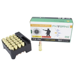 Italian Firearms Group FK BRNO F5 Ammo 7.5FK 95GR Hollowpoint 50rd box