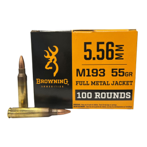 Browning M193 FMJ Ammo