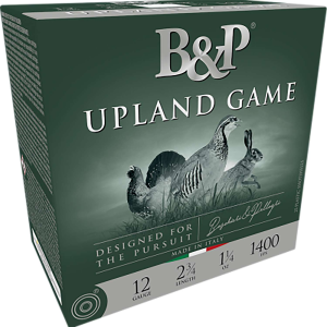 B&p Ammunition 12B1UP8 Upland Game Classic 12Gauge 2.50 1oz 8Shot 25 Per Box/10 Case