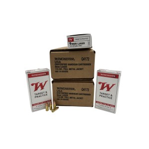 Bulk Winchester Target & Practice CASE FMJ Ammo