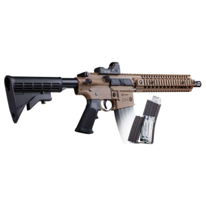 Crosman Full Auto R1 wRed Dot Dark Earth CO2 Powered BB Air Rifle