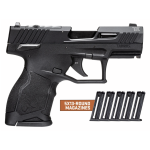 Taurus TX22 Compact 36 Barrel 5 13rd Magazines Optics Ready Pistol