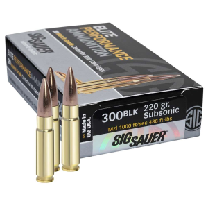 Sig Sauer Elite Match Grade Open Tip OTM Ammo