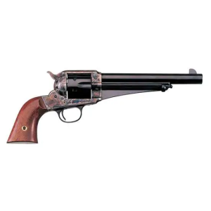 Taylors and Company 0150 1875 Army Outlaw 357 Mag 6 Round 7.50 Blued Case Hardened Walnut Grip