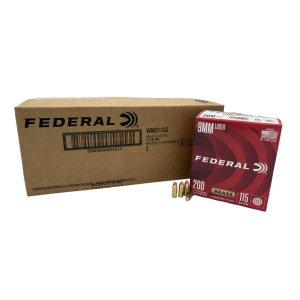 Bulk Federal Champion Training Luger CASE FMJ Ammo