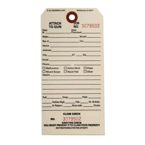 SINGLE STUB CLAIM CHECKS