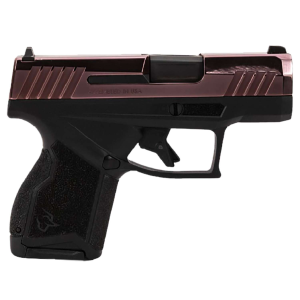 Taurus 1GX4M93110RG GX4 30 MicroCompact Frame 9mm 101 338 Satin Black DLC Rose Gold PVD Coating Alloy Steel Slide Black