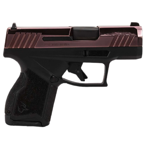 Taurus 1GX4M931RG GX4 30 MicroCompact Frame 9mm 131 338 Satin Black DLC Rose Gold PVD Coating Alloy Steel Slide Black