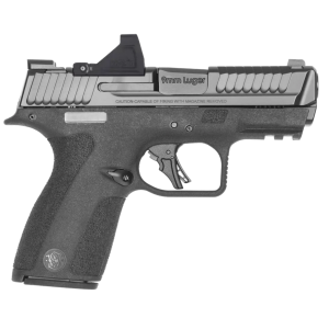 Smith  Wesson MP Shield X 9mm 36 Barrel 2 Magazines w Thumb Safety Black Pistol w RFX11 Green Dot