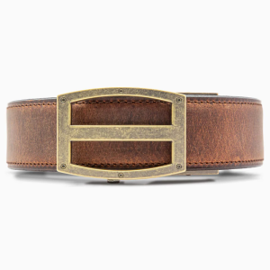 Nexbelt Titan Ironhide Brown Crazy Horse EDC Ratchet Belt