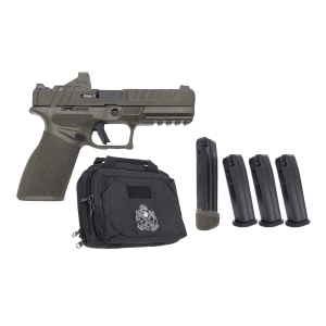 Springfield Armory Echelon 2025 GearUp Bundle 9mm 45 Barrel 4 Magazines Viridian RFX11 OD Green Pistol
