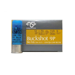 NOBELSPORT 12 GA 2-3/4 00 BUCK