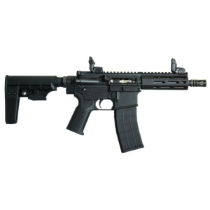 Tippmann M422 Micro ELITE Bug Out 22LR 25rd 7 Barrel Folding Brace Black Pistol
