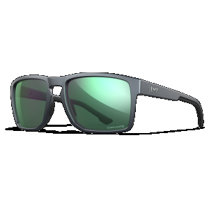Wiley X AC6FND07 Founder Captivate Polarized Green Mirror Lenses/Matte Graphite Frame Sunglasses