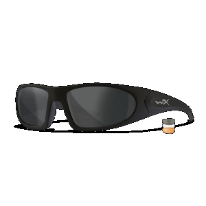 Wiley X 1006 Romer 3 Clear, Smoke Grey, Light Rust Lenses/Matte Black Frame Sunglasses