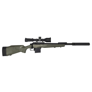 Type-A Rifle Company DARPA XM3 .308win Bolt Action Rifle w/ Griffin Armament PSR Suppressor and NightForce NX8 2.5-20x50mm Rifle Scope