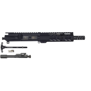 BHA Precision AR-15 7.5 338 ARC, 7 MLOK Handguard, Black Complete Upper Receiver w/ BCG & CH