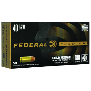 Federal Gold Metal Action FMJ Ammo