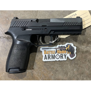 Sig Sauer P320 Full Size 9mm 17rd 475 Barrel Black Used TradeIn Pistol