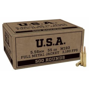 Bulk Winchester Lake City Service Grade M193 Case FMJ Ammo