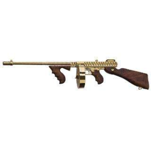 AO 1927A-1 DELUXE 45ACP TITANIUM GOLD TIGER BLEM