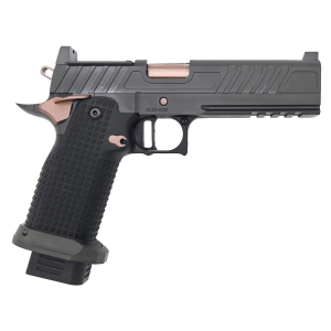 Race City Defense RC9 9mm 5 Ported Barrel 2 Magazines RMR Ready Rose Parts Black Pistol