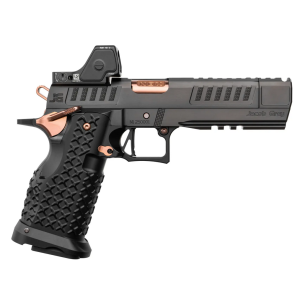 PRESALE ONLY** Jacob Grey Nox 9, 5 Ported & Compensated Barrel, Optics Ready, 2x 17rd Mags, Black Pistol w/ Trijicon RMR HD - Jacob Grey Firearms