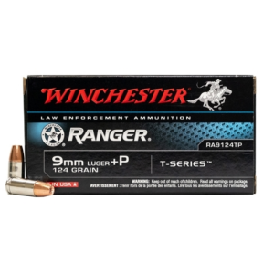 Winchester Ranger Law Enforcement JHP +P Ammo