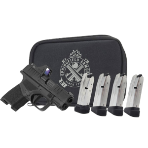 Springfield Hellcat 380 Pistol Launch Package w RFX11 Green Dot  4 Mags