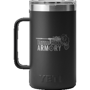 Yeti BattleHawk Armory Custom 24oz Black Mug