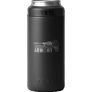 Yeti BattleHawk Armory Custom Rambler Colster Slim Black