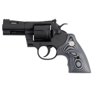 Python .357 Mag 3 FO Blued/Blk G10 6rd