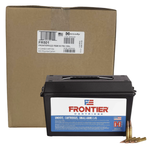 Bulk Hornady Frontier Case FMJ Ammo