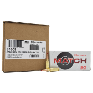 Hornady Match ARC Extremely Low Drag-Match CASE Ammo