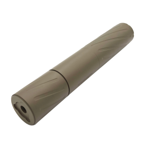 Banish 30 Direct Thread, .17-.30 Cal Multi Caliber FDE Suppressor - Banish Suppressors