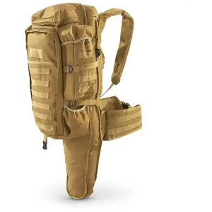 TACTICAL ASSAULT BAG WITH RIFLE HOLDER