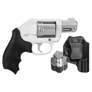 Kimber K6XS 38spl 2 Barrel 6rd Cylinder w Holster and Speed Loader Revolver