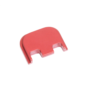 Timber Creek GLSCPR Glock Slide Plate Cover, Red (Glock 17/19)