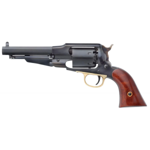 Taylors and Company 432A 1858 Remington Break Open 44 Cal Striker Fire 5.50 6rd Blued Walnut Grip