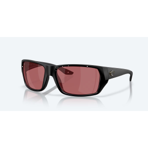 Costa Tailfin, Matte Black Frame, Rose Lens, Sunglasses