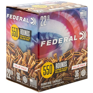 22LR Ammo - Bulk Federal Target CP CD Ammo HP Bulk Federal Target CP CD HP Ammo